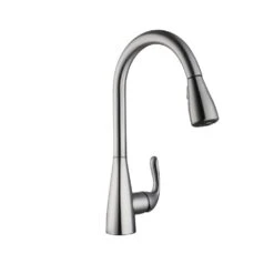 Carla Single-Handle Pull-Down Sprayer Kitchen Faucet In Stainless Steel -Household Items Sales b0ca32007574795463fe221440d3445c 1800x1800
