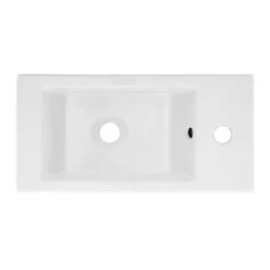 Swiss Madison Voltaire 19.5 In. X 10 In. Rectangular Ceramic Wall Hung Vessel Sink With Right Side Faucet Mount In White -Household Items Sales b155bffcbfc29feb93c8cfc215b4bcf1 1800x1800