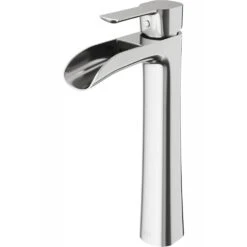 Niko Single Hole Single-Handle Vessel Bathroom Faucet In Brushed Nickel