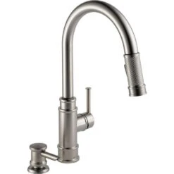 Allentown Single-Handle Pull-Down Sprayer Kitchen Faucet With Soap In SpotShield Stainless -Household Items Sales b73b7dc330436dd2ea06c7b1d9701782 1800x1800