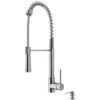 Laurelton Single-Handle Pull-Down Sprayer Kitchen Faucet With Soap Dispenser In Stainless Steel -Household Items Sales b7a71ad0626de44776ac4a532f108934 1800x1800