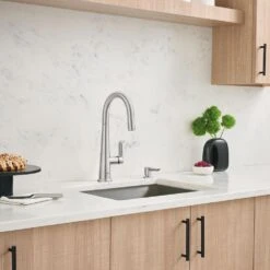 Veletto Single-Handle Pull-Down Dual Sprayer Kitchen Faucet With Soap Dispenser In SuperSteel InfinityFinish -Household Items Sales b8c4f3b271c582242ebbf3b9109fca6a 1800x1800