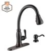 Pavilion Single-Handle Pull-Down Kitchen Faucet With TurboSpray And FastMount And Soap Dispenser In Bronze -Household Items Sales baeca58a7675e6f140e5b96a2af8d9f5 1800x1800