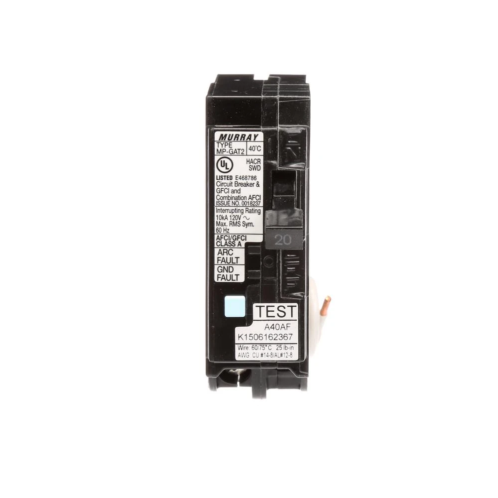 20 Amp AFCI/GFCI Dual Function Circuit Breaker 3 20 Amp AFCI/GFCI Dual Function Circuit Breaker