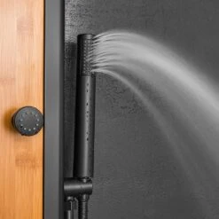 57 In. 8-Jet Multifunction Shower Panel System With Adjustable Rainfall Shower Head And Handheld Shower Head -Household Items Sales bc0e7c55f0f85f206dea066cda24685a 1800x1800