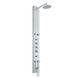 Dilana 66.875 In. 6-Jet High Pressure Shower Panel System With Adjustable Handheld Dual Shower In Stainless Steel -Household Items Sales be7a1d257f87ebc34297b453a5e7440e 1800x1800