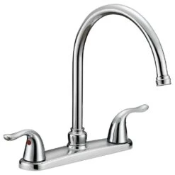Impression Collection 2-Handle Standard Kitchen Faucet In Brushed Nickel -Household Items Sales bf31b2278450d126ecced5ced4ee61ae 1800x1800