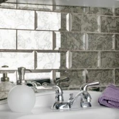 Merola Tile Lustre Beveled Antique Mirror 3 In. X 6 In. Glass Subway Wall Tile (10.95 Sq. Ft. / Case) 22 Merola Tile Lustre Beveled Antique Mirror 3 In. X 6 In. Glass Subway Wall Tile (10.95 Sq. Ft. / Case) -Household Items Sales c0ee922371285153892ee6b342a074dc 1800x1800