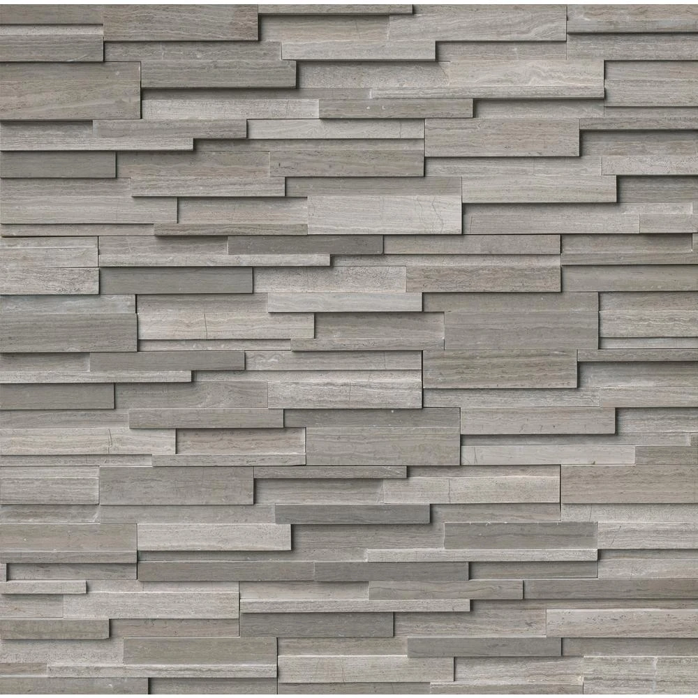 MSI Alaska Gray Ledger Panel 6 In. X 24 In. Natural Marble Wall Tile (10 Cases / 60 Sq. Ft. / Pallet) 16 MSI Alaska Gray Ledger Panel 6 In. X 24 In. Natural Marble Wall Tile (10 Cases / 60 Sq. Ft. / Pallet) - Image 14