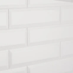 Daltile Restore 3 In. X 12 In. Ceramic Bevel Bright White Subway Tile (9 Sq. Ft. / Case) -Household Items Sales c226b51ea0e12ca553e7180661f58967 1800x1800