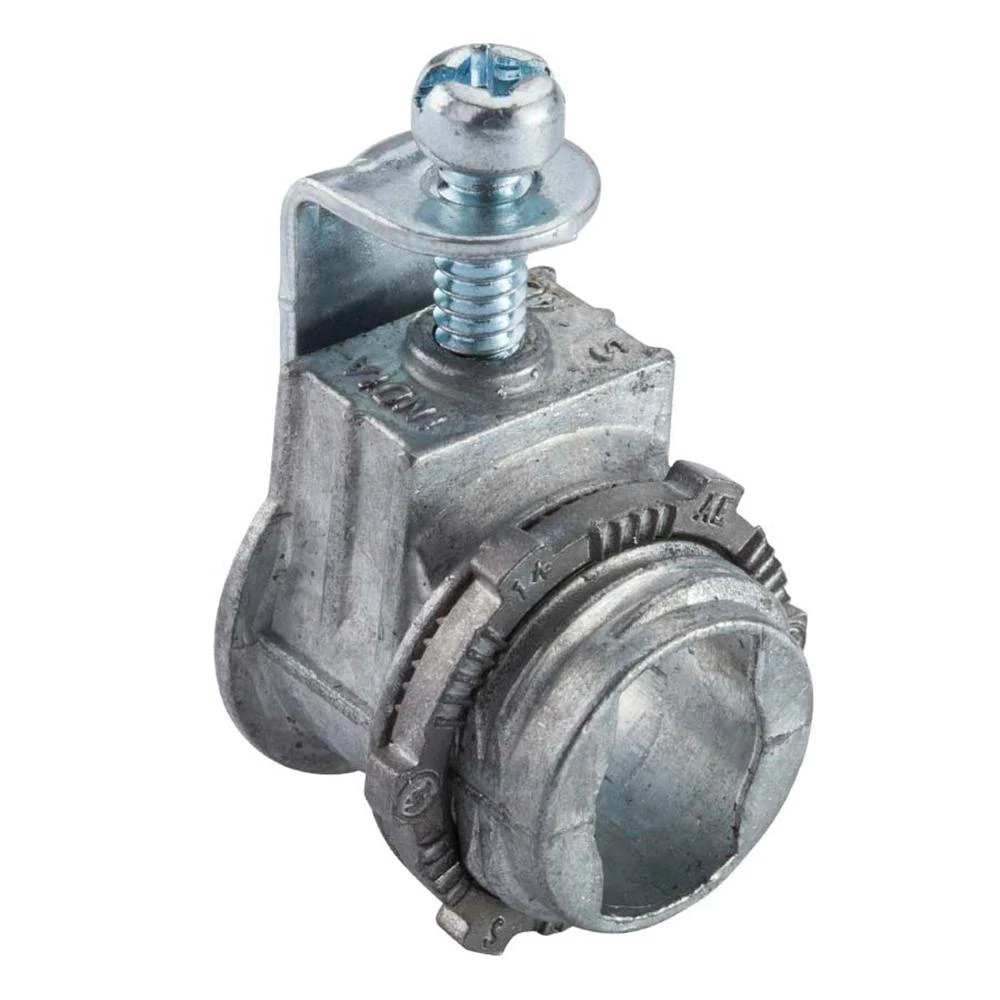 3/8 In. Flexible Metal Conduit (FMC) Saddle Connectors (5-Pack) 3 3/8 In. Flexible Metal Conduit (FMC) Saddle Connectors (5-Pack)