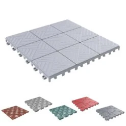 Pure Garden Patio And Deck Tiles, Polypropylene, Anti-Slip, Grey Set Of 6 14 Pure Garden Patio And Deck Tiles, Polypropylene, Anti-Slip, Grey Set Of 6 -Household Items Sales c3938034 4b79 4240 8e9c 7ca7d37fa882 1.72bc12f0582606631d2aeb87b31ab02e 1800x1800