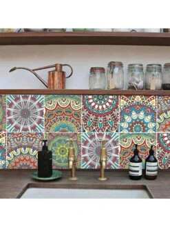 Topumt 6Pcs Kitchen Bathroom Floor Simulation Wall Tile Waterproof Wallpaper Wall Stickers DIY Home Decoration -Household Items Sales c43c9fe6 2d64 48fd 9644 9e90d6883b28 1.47ab14321d300ae41be5f9a3cc70b144 1800x1800