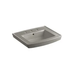 KOHLER Archer 20-7/16 In. Vitreous China Pedestal Sink Basin In White With Overflow Drain -Household Items Sales ca146de21cb10690f53c7b154e751be7 1800x1800