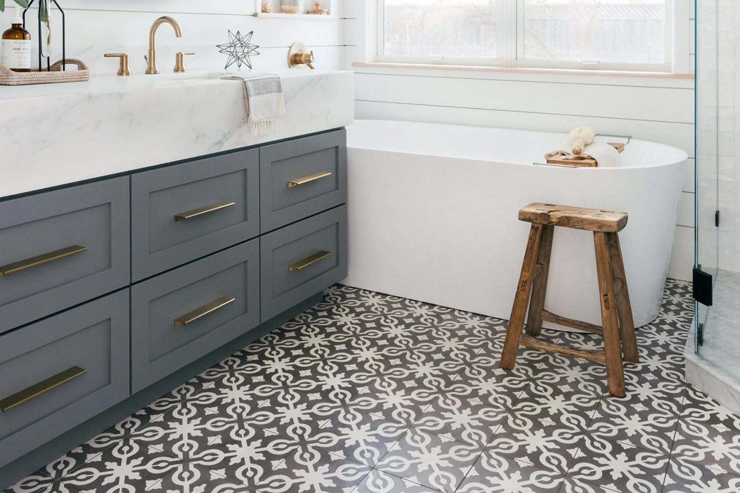 Remy 8-in X 8-in Pattern Field Tile In Soffia 5.28sf Per Box 5 Remy 8-in X 8-in Pattern Field Tile In Soffia 5.28sf Per Box - Image 3
