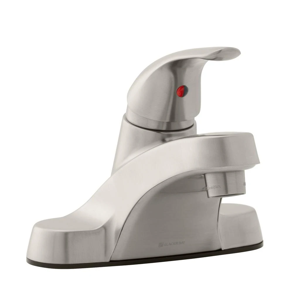 Aragon 4 In. Centerset Single-Handle Low-Arc Bathroom Faucet In Chrome 15 Aragon 4 In. Centerset Single-Handle Low-Arc Bathroom Faucet In Chrome - Image 13