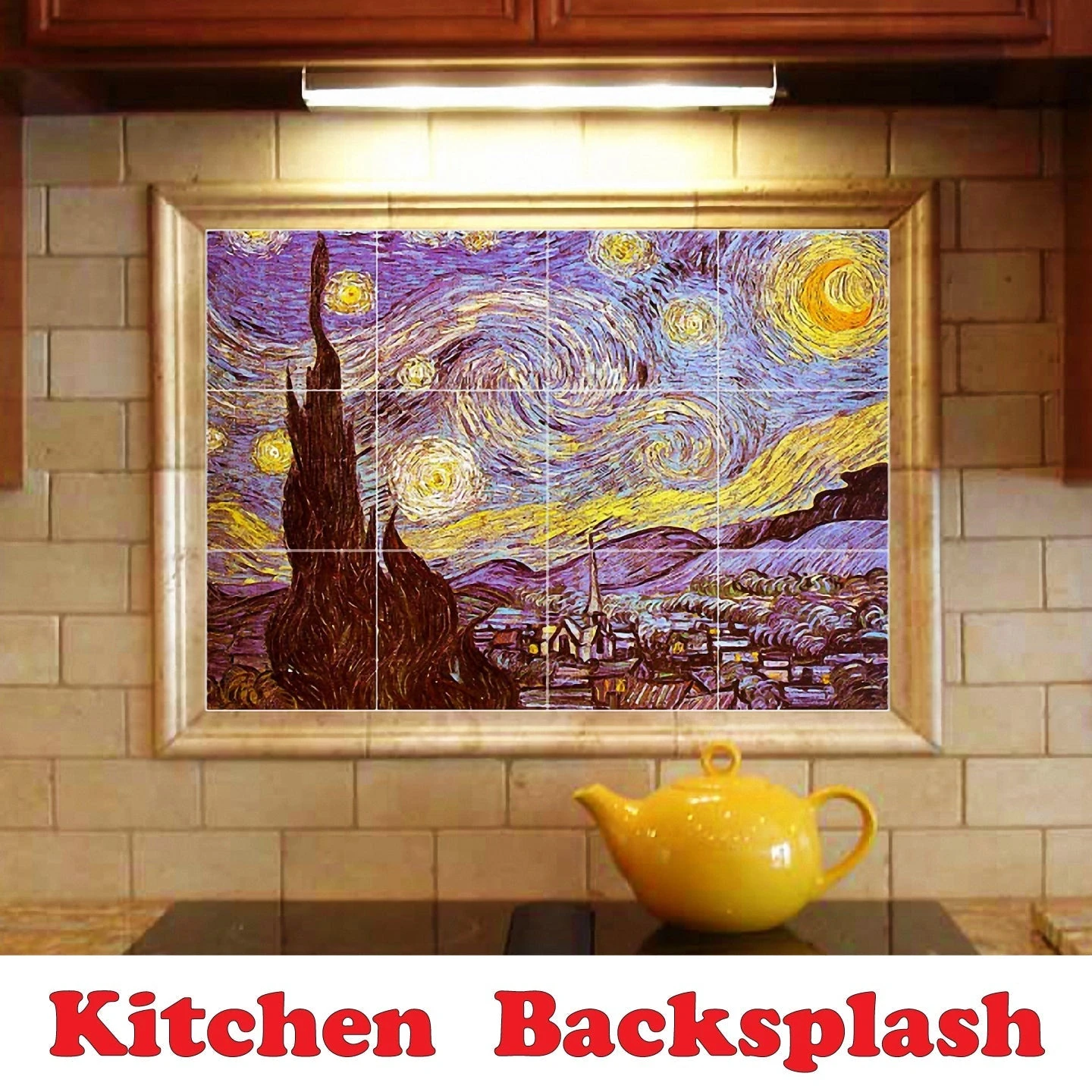 Wolf Wolves Ceramic Tile Mural Kitchen Backsplash Bathroom Shower 403125-S43 5 Wolf Wolves Ceramic Tile Mural Kitchen Backsplash Bathroom Shower 403125-S43 - Image 3