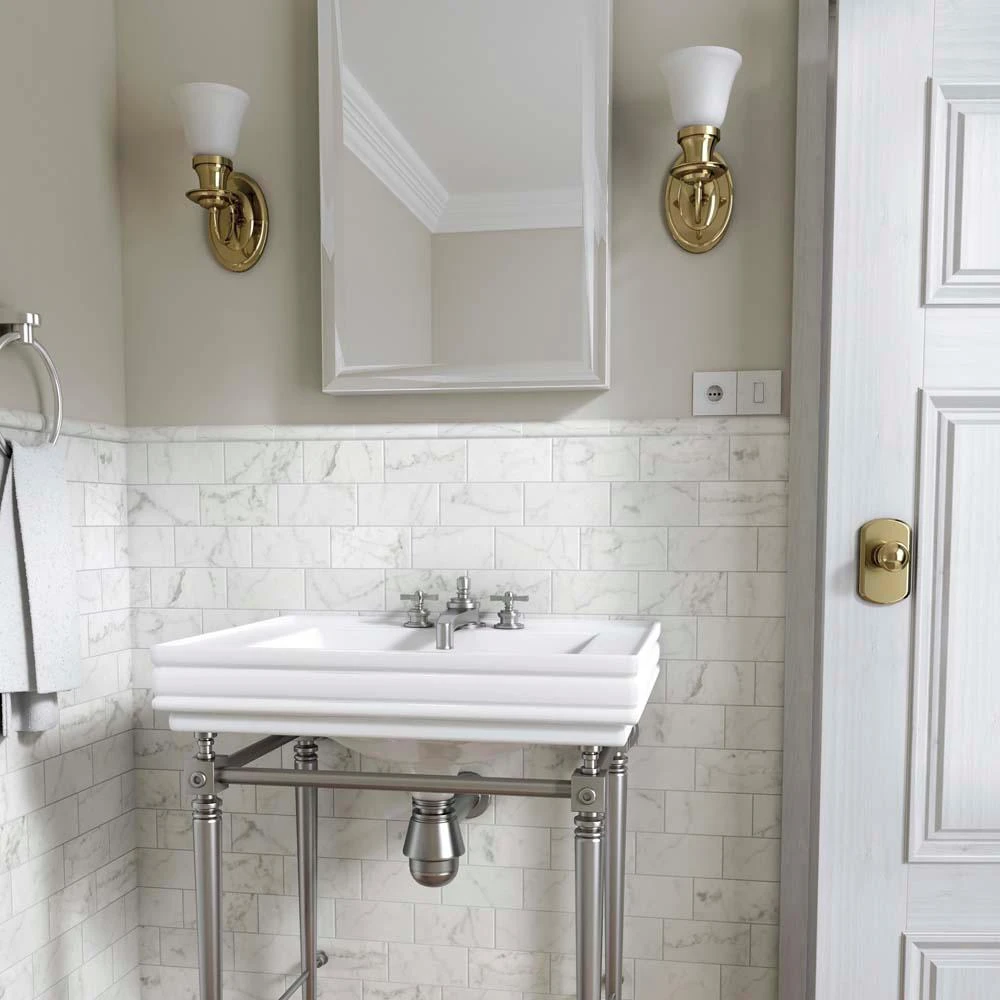 Merola Tile Classico Carrara Matte 3 In. X 6 In. Ceramic Wall Subway Tile (6.03 Sq. Ft. / Case) 4 Merola Tile Classico Carrara Matte 3 In. X 6 In. Ceramic Wall Subway Tile (6.03 Sq. Ft. / Case) - Image 2