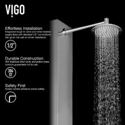 Dilana 66.875 In. 6-Jet High Pressure Shower Panel System With Adjustable Handheld Dual Shower In Stainless Steel -Household Items Sales d876fc0c3ff2e1a44db481800a05d14e 1800x1800