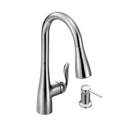 Arbor Single-Handle Pull-Down Sprayer Kitchen Faucet With Reflex And Soap/Lotion Dispenser In Matte Black -Household Items Sales d962bbfcae3ae1ecf399e753938b6130 1800x1800