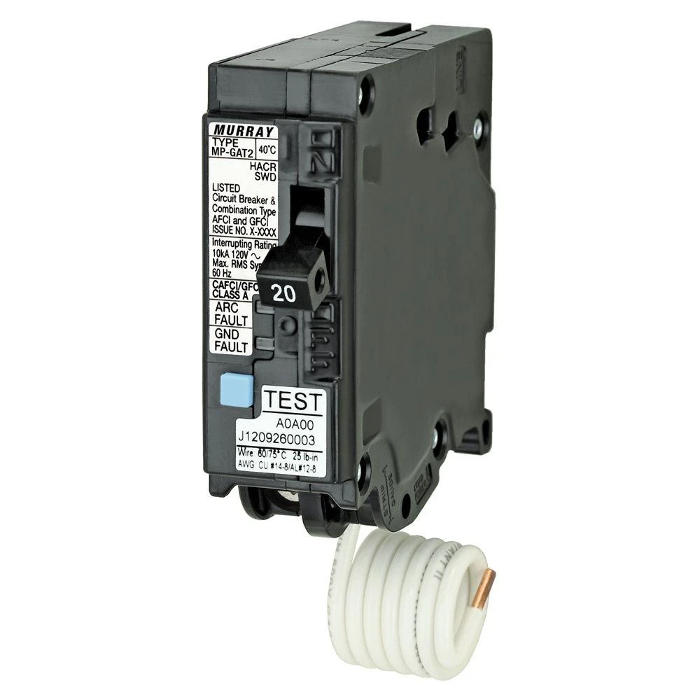 20 Amp AFCI/GFCI Dual Function Circuit Breaker 4 20 Amp AFCI/GFCI Dual Function Circuit Breaker - Image 2
