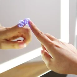 Spazio 24 In. W X 30 In. H Recessed Or Surface Mount Medicine Cabinet With LED Lighting, Mirror Defogger And Left Hinge -Household Items Sales dc950e0b3ebbe89ea20c1c32f98cec3b 1800x1800