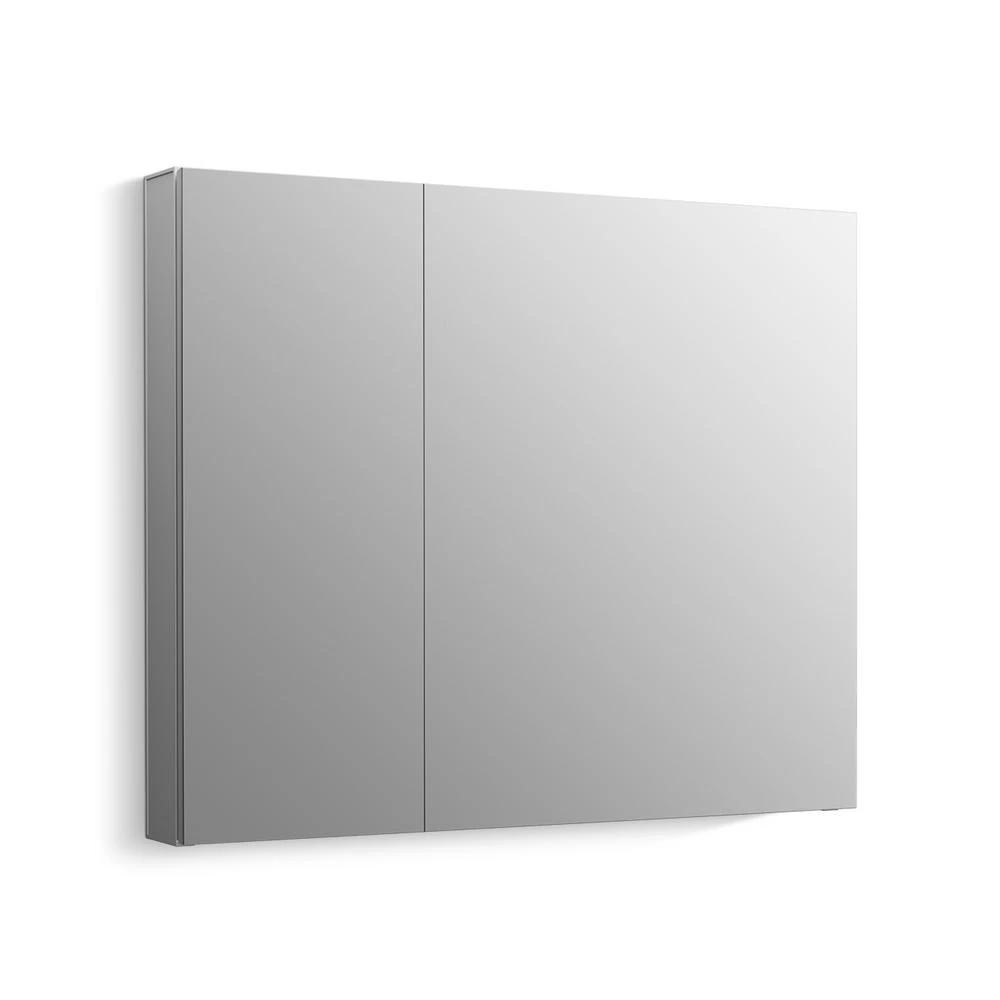 Maxstow 20 In. X 24 In. Frameless Surface-Mount Aluminum Medicine Cabinet 13 Maxstow 20 In. X 24 In. Frameless Surface-Mount Aluminum Medicine Cabinet - Image 11