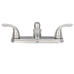 Delton 2-Handle Standard Kitchen Faucet With Side Sprayer In Polished Chrome 11 Delton 2-Handle Standard Kitchen Faucet With Side Sprayer In Polished Chrome -Household Items Sales e19ba6fa01de5590778db87abedd706a 1800x1800