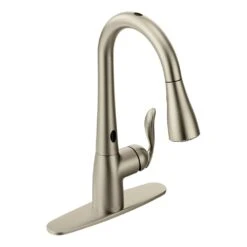 Arbor Single-Handle Pull-Down Sprayer Touchless Kitchen Faucet With MotionSense In Spot Resist Stainless