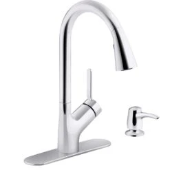 Setra Single-Handle Touchless Pull-Down Sprayer Kitchen Faucet In Matte Black -Household Items Sales e212e4b80b7431bc167484a5353d3574 b2e8396e 4a89 4553 ac95 5f5cbac14dea 1800x1800