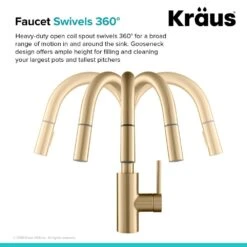 Oletto Single-Handle Pull-Down Sprayer Kitchen Faucet In Gold -Household Items Sales e299d17d7762e301ea4d34babfe6de16 1800x1800