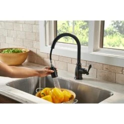 Canton Single-Handle Pull-Down Sprayer Kitchen Faucet In Tuscan Bronze 18 Canton Single-Handle Pull-Down Sprayer Kitchen Faucet In Tuscan Bronze -Household Items Sales e3c2b5861424bbab39d700839bc25e96 1800x1800