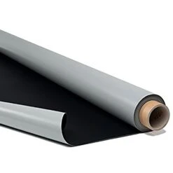 Greatmats Rosco Black/Gray Commercial Reversible Marley Dance Floor Vinyl Sheet, Sold By 5.25 Ft. Wide X 10 Ft. Long -Household Items Sales e52afc1adb13627249d307688b309b94 1800x1800