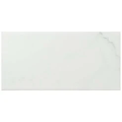 Merola Tile Classico Carrara Matte 3 In. X 6 In. Ceramic Wall Subway Tile (6.03 Sq. Ft. / Case)
