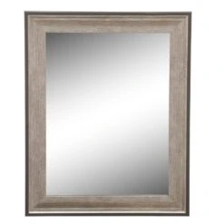 23 In. W X 29 In. L Framed Fog Free Wall Mirror In Two-Tone Pewter -Household Items Sales e974d88f86650a777c450d462fe171eb 1800x1800