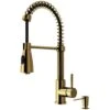 Brant Single-Handle Pull-Down Sprayer Kitchen Faucet With Soap Dispenser In Matte Gold -Household Items Sales ea139e6a25a870f3d08dfd6940aab193 1800x1800