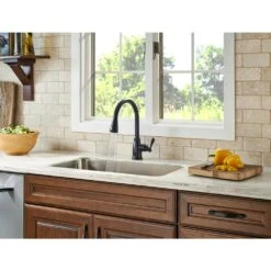 Canton Single-Handle Pull-Down Sprayer Kitchen Faucet In Tuscan Bronze 20 Canton Single-Handle Pull-Down Sprayer Kitchen Faucet In Tuscan Bronze -Household Items Sales ead4a92115d2a8c1793a85dcce8ba04f 1800x1800