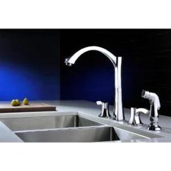 Soave Series 2-Handle Standard Kitchen Faucet In Polished Chrome -Household Items Sales ec0a58cd9ab2eb89c1e89f5d818f391b 1800x1800
