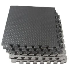 Clevr Extra-Thick EVA Foam Interlocking Gym Floor Mat, 12 Pcs, 48 Sq. Ft. -Household Items Sales ed308481 45a8 4fa5 98d2 43bd97904210 2.ff466edad1a6b62464ac57a8f4fd9c4f 1800x1800