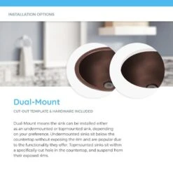 MR Direct Dual-Mount Bathroom Sink In Copper With Grid Drain In Antique Bronze -Household Items Sales f3cc00a05823ece03bcee78c3330df02 0a687b6b ba92 4c37 bbe1 71590bb3bf1a 1800x1800