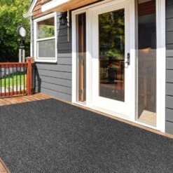 Heavy-Duty Ribbed Indoor/Outdoor Carpet With Rubber Marine Backing - Charcoal Black 6' X 10' - Several Sizes Available - Carpet Flooring For Patio, Porch, Deck, Boat, Basement Or Garage 19 Heavy-Duty Ribbed Indoor/Outdoor Carpet With Rubber Marine Backing - Charcoal Black 6' X 10' - Several Sizes Available - Carpet Flooring For Patio, Porch, Deck, Boat, Basement Or Garage -Household Items Sales f454e289 a0a9 4458 a656 89bb17d83a86 1.123ed6498524d86661bcda440b833346 1800x1800
