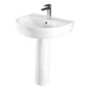Nameeks Bella Pedestal Sink In White -Household Items Sales f5c4445006045ad41b895540a70743e3 1800x1800