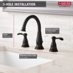 Porter 8 In. Widespread 2-Handle Bathroom Faucet In Oil Rubbed Bronze 18 Porter 8 In. Widespread 2-Handle Bathroom Faucet In Oil Rubbed Bronze -Household Items Sales f6568394e8da315324cd10ae3c92fbd2 1800x1800