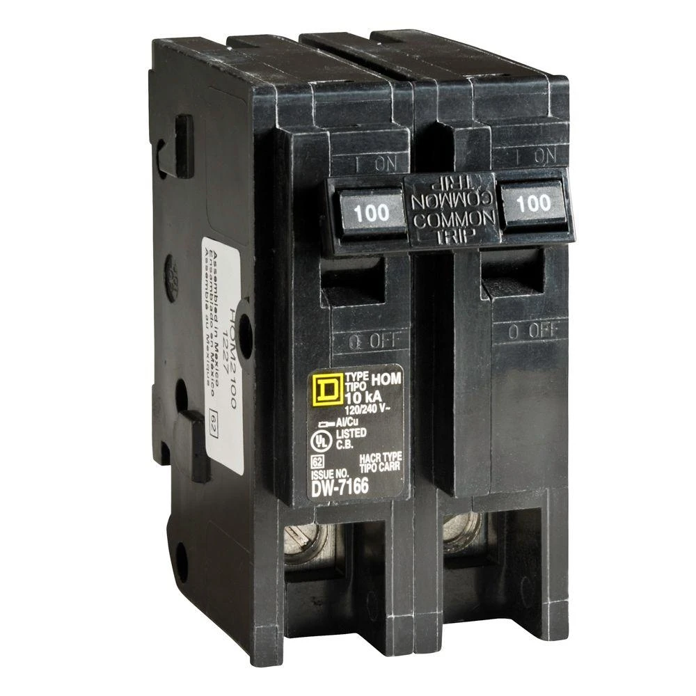 Homeline 100 Amp 2-Pole Circuit Breaker - Clear Packaging 5 Homeline 100 Amp 2-Pole Circuit Breaker - Clear Packaging - Image 3