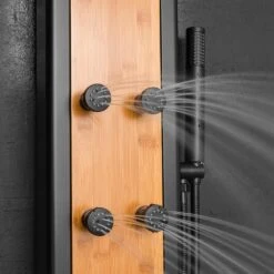 57 In. 8-Jet Multifunction Shower Panel System With Adjustable Rainfall Shower Head And Handheld Shower Head -Household Items Sales f808efe8ebbca9e679de790b41183bcc 1800x1800