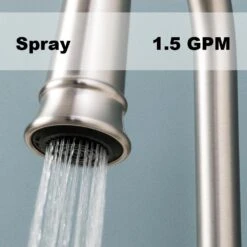 Glenshire Single-Handle Pull-Down Sprayer Kitchen Faucet With Reflex And Power Clean In Spot Resist Stainless -Household Items Sales f8d01541172f445f11bb3dc05976cccf 1800x1800