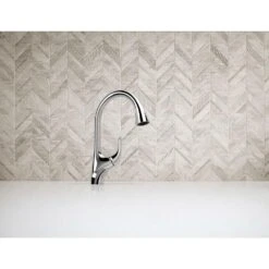 Trielle Single-Handle Pull-Down Sprayer Kitchen Faucet In Chrome -Household Items Sales f8ea3b54daff46f1421ce9fe36b88dea 1800x1800