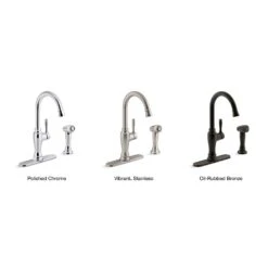 Arsdale Single-Handle Standard Kitchen Faucet With Swing Spout And Sidespray In Oil-Rubbed Bronze -Household Items Sales fa5a46a4b8184f580bc429bfb7b26a2e 1800x1800
