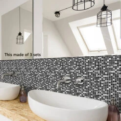 UKAP 10Pcs Mosaic Pattern Waterproof Wall Tile Stickers Peel And Stick Tile Kitchen Backsplash Wallpaper Sticker 15x15cm/20x20cm -Household Items Sales fcaa1fc3 64ba 4528 b3d9 3eb260a05e36 1.a3afcf6d198d786837193a79658a0c81 1800x1800